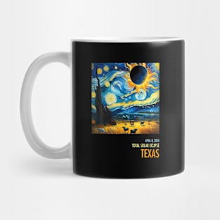 Total Solar Eclipse 2024 Texas Mug